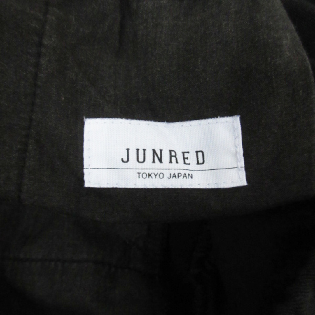 JUNRED(ジュンレッド)のジュンレッド テーパードパンツ イージーパンツ アンクル丈 M 黒 ブラック メンズのパンツ(スラックス)の商品写真