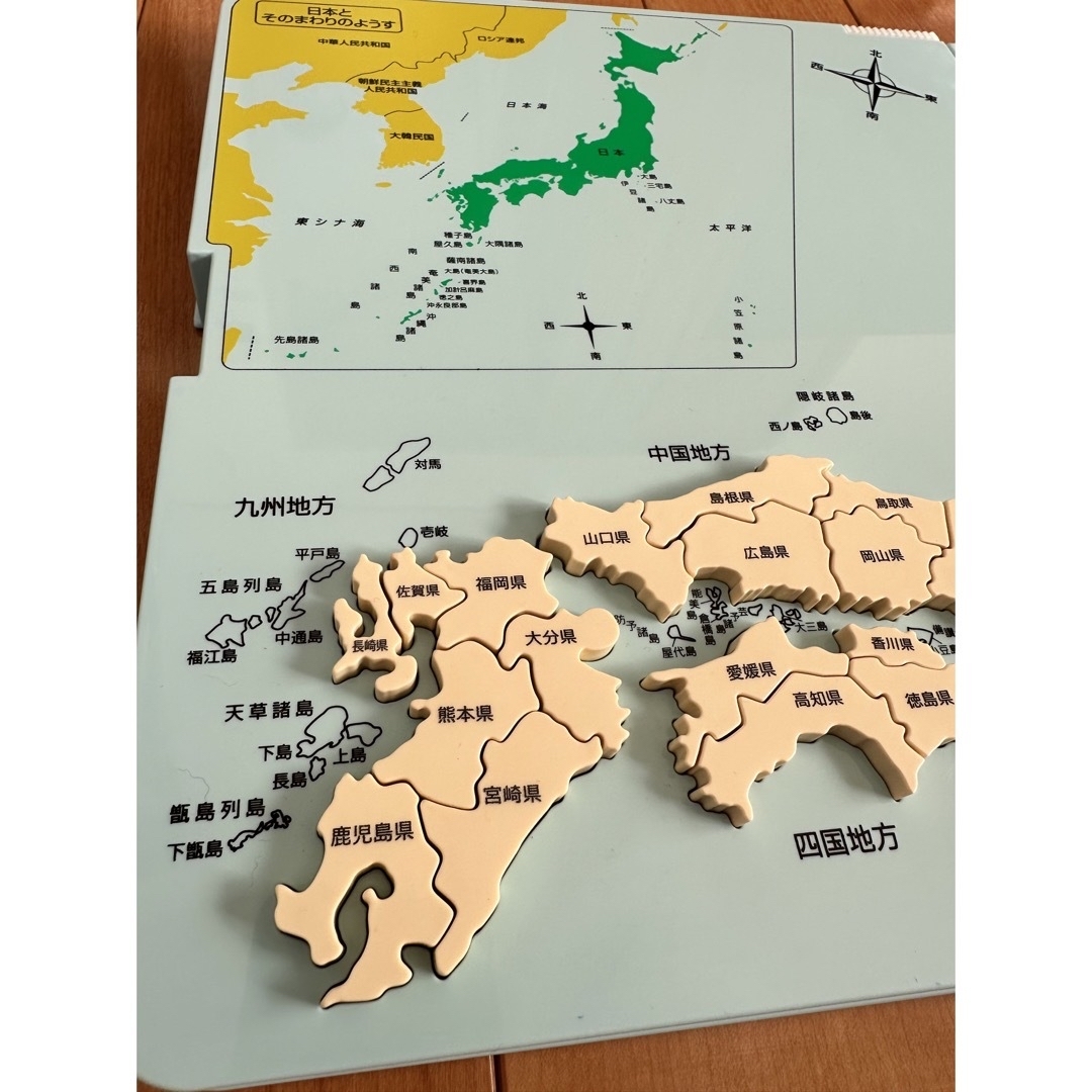 KUMON - 【中古品】くもんの日本地図パズルの通販 by s shop｜クモンならラクマ