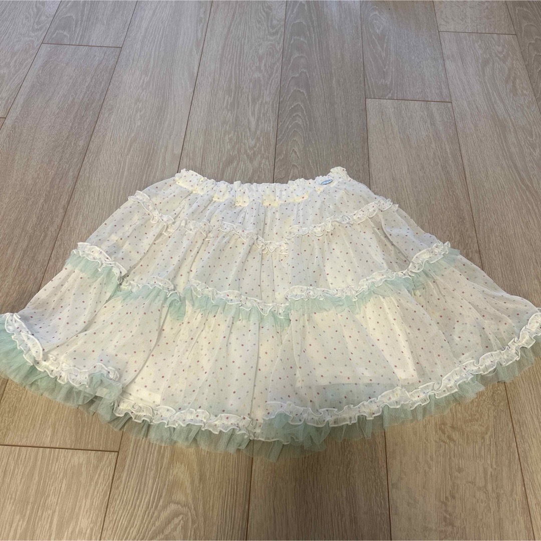 mezzo piano【新品】スカート 130㎝ | フリマアプリ ラクマ