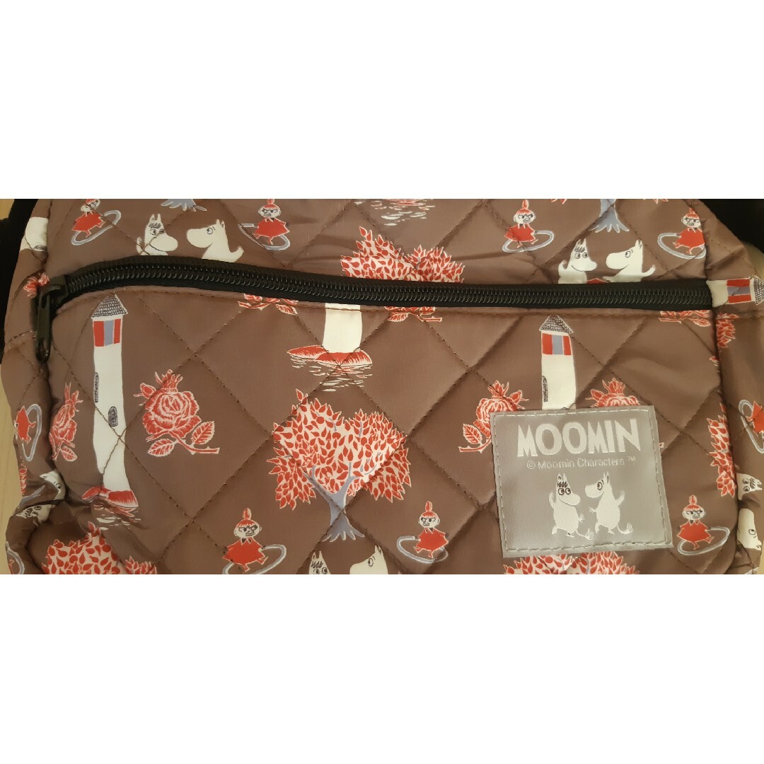 ムーミン　ショルダーバッグ　ムック本　付録　キルティング　リトルミィ レディースのバッグ(ショルダーバッグ)の商品写真