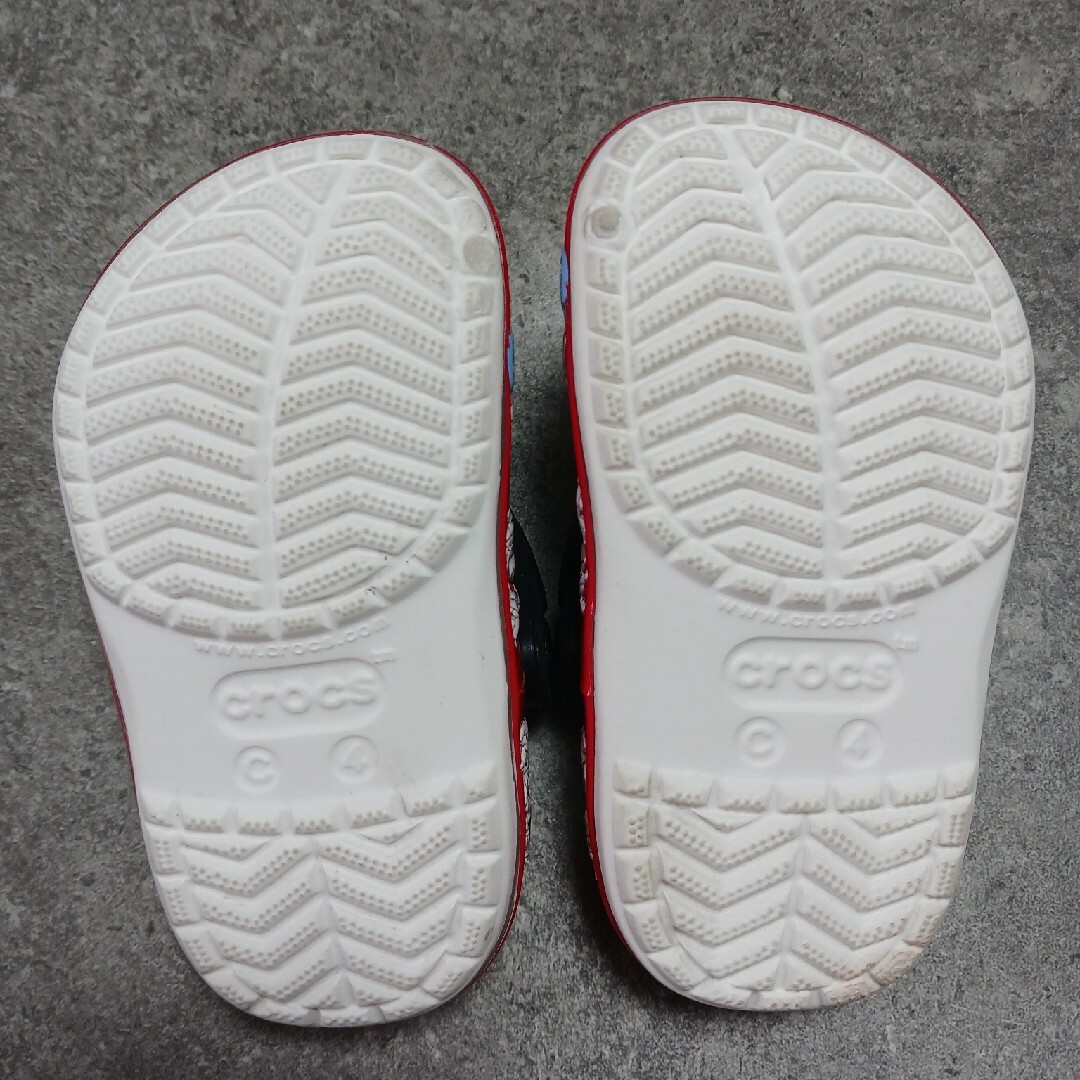 crocs(クロックス)の☆クロックス★101匹わんちゃん★c4★12cm~★crocs キッズ/ベビー/マタニティのベビー靴/シューズ(~14cm)(サンダル)の商品写真