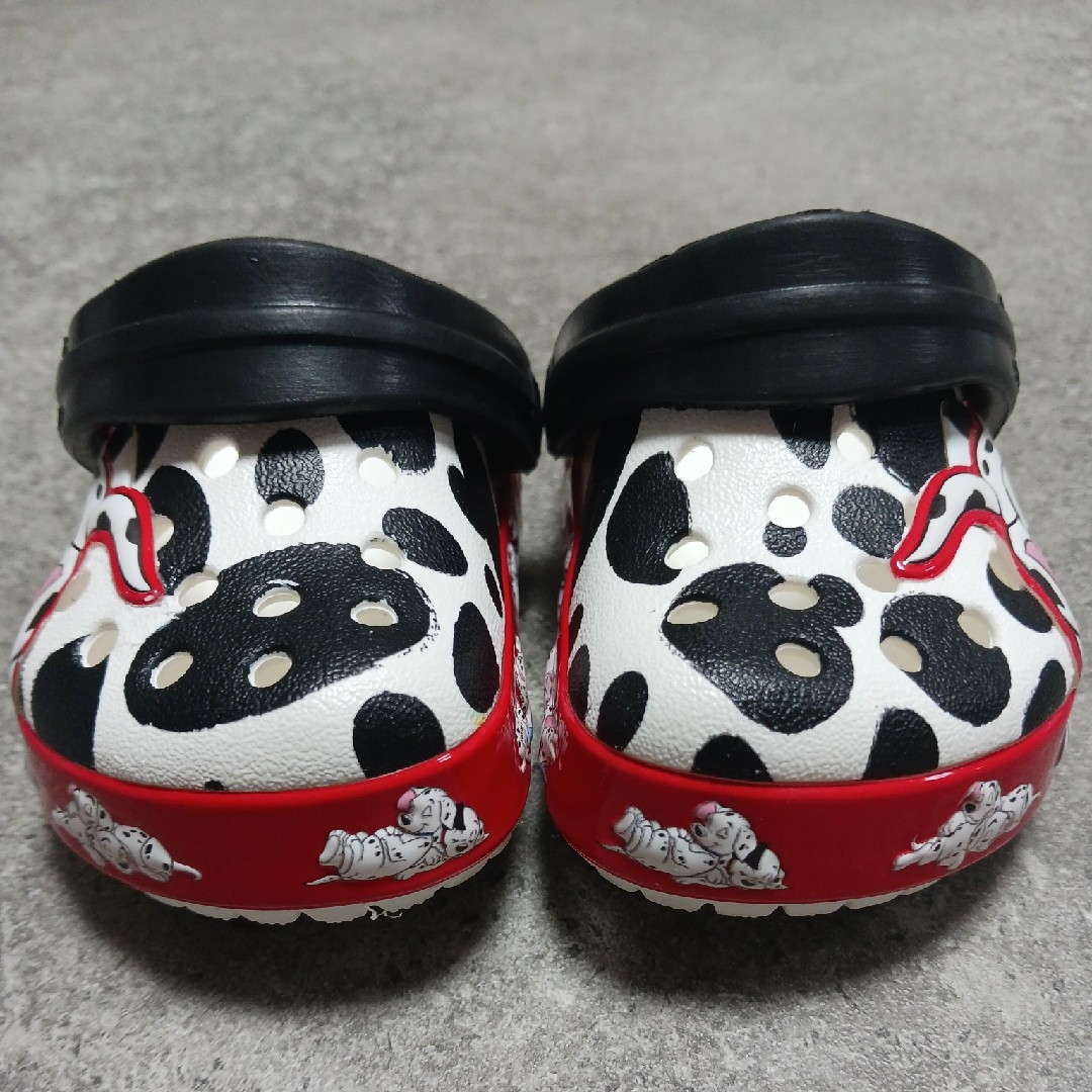 crocs(クロックス)の☆クロックス★101匹わんちゃん★c4★12cm~★crocs キッズ/ベビー/マタニティのベビー靴/シューズ(~14cm)(サンダル)の商品写真