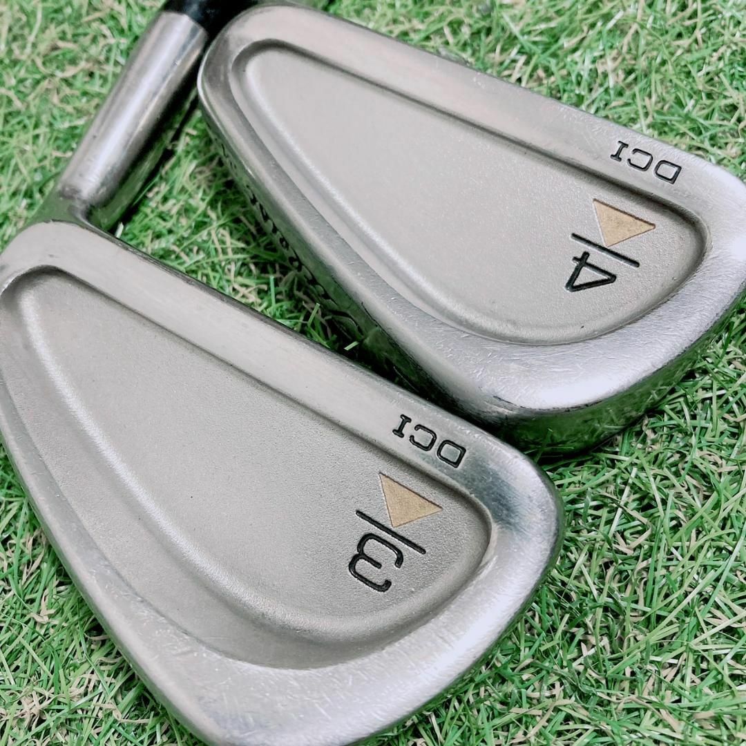 3番・4番アイアン タイトリスト DCI 純正カーボン フレックスR 名器