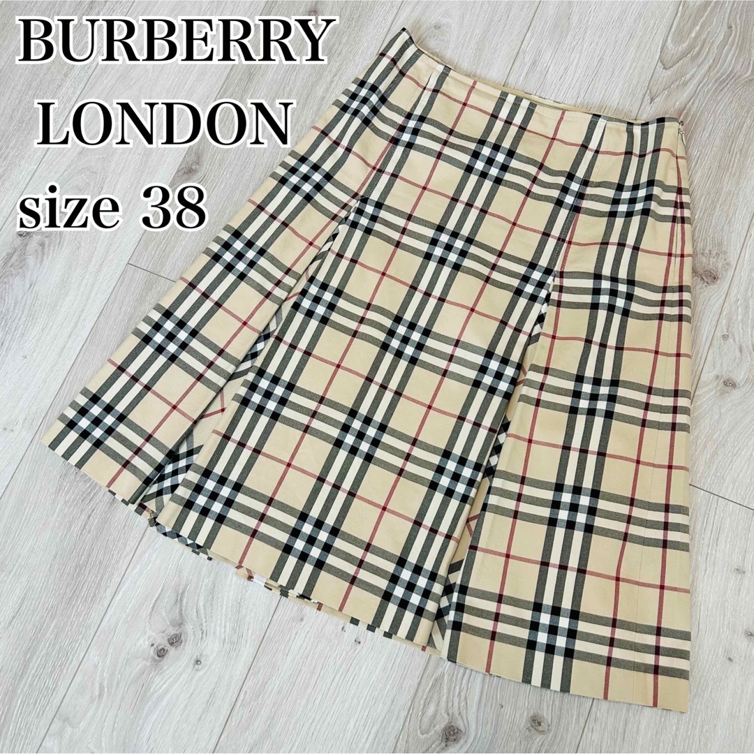 BURBERRY LONDON バーバリー レディース ひざ丈スカート 40 - ひざ丈