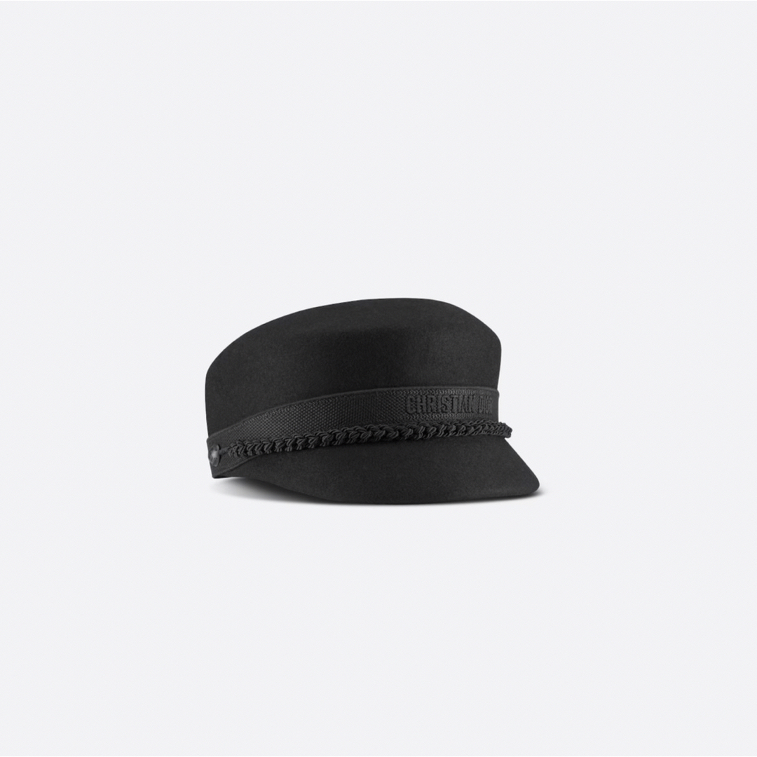 Christian Dior(クリスチャンディオール)の新作 新品 DIORTRAVEL キャップ キャスケット 帽子 ブラック レディースの帽子(キャスケット)の商品写真