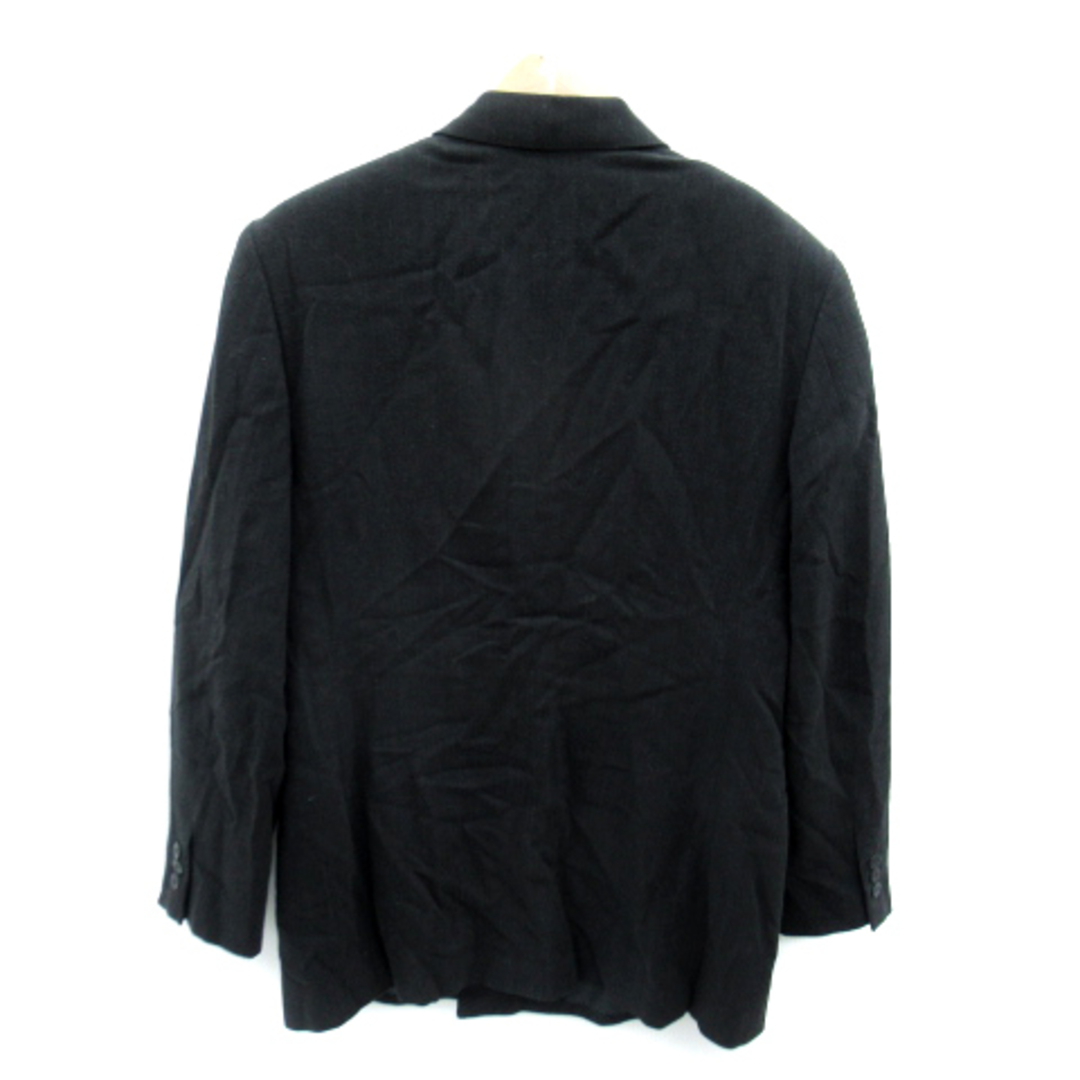 other(アザー)のNORMANDIECLUB テーラードジャケット ウール リネン混 48R 黒 メンズのジャケット/アウター(テーラードジャケット)の商品写真