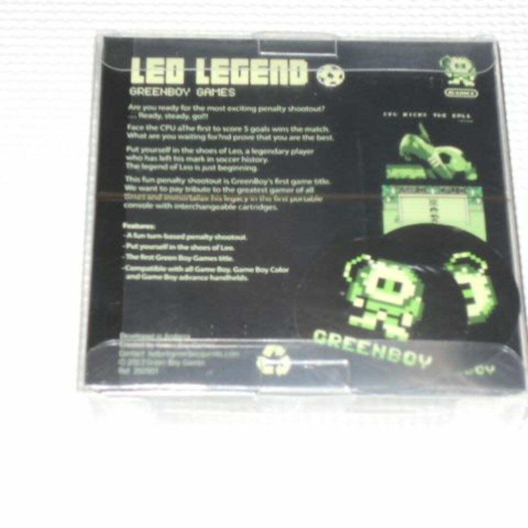 ゲームボーイ(ゲームボーイ)のGB★LEO LEGEND GREENBOY GAMES 海外版 EU版 エンタメ/ホビーのゲームソフト/ゲーム機本体(携帯用ゲームソフト)の商品写真