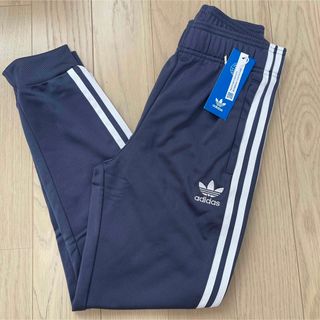 adidasジャージ上下セット 青黒 150サイズ 新品未使用