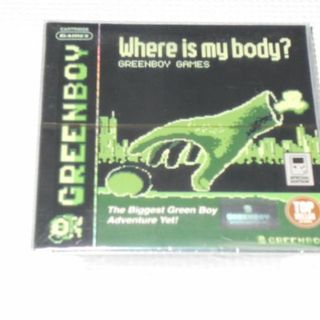 ゲームボーイ(ゲームボーイ)のGB★Where is my body？ GREENBOY GAMES 海外版(携帯用ゲームソフト)