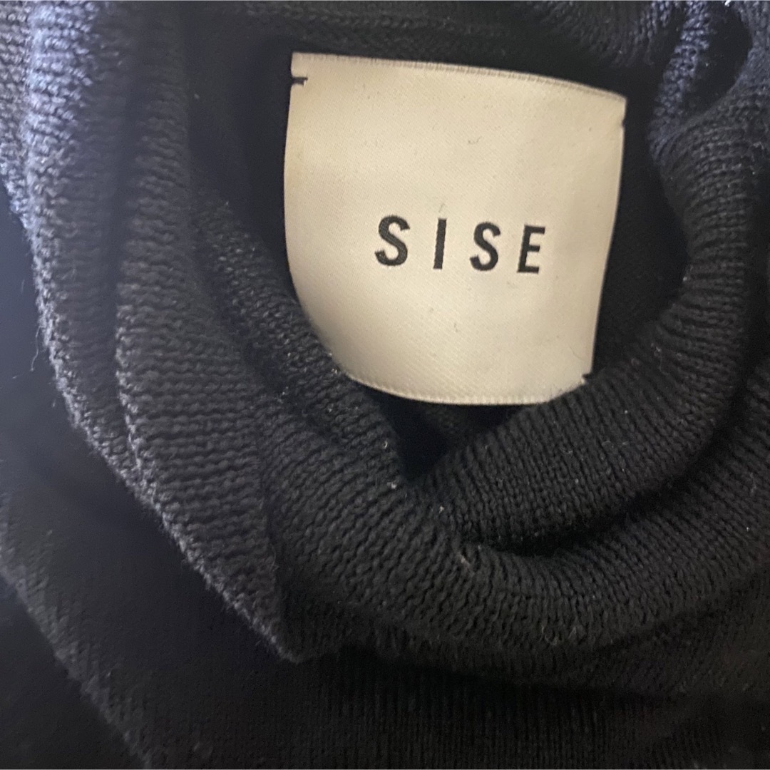 SISE タートルネックセーター ニット ウール100% メンズ 2