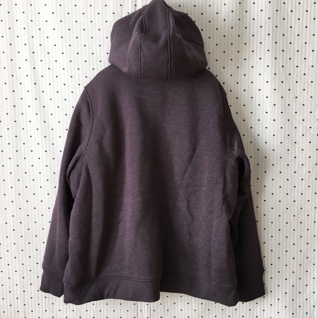 carhartt(カーハート)のcarhartt カーハートUS限定ボアHOODIEパーカーpurple 2XL レディースのジャケット/アウター(ブルゾン)の商品写真