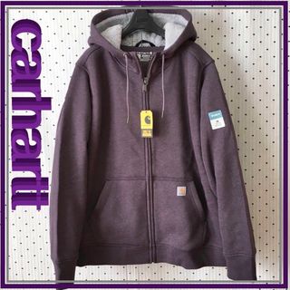 carhartt - carhartt カーハートUS限定ボアHOODIEパーカーpurple 2XLの ...