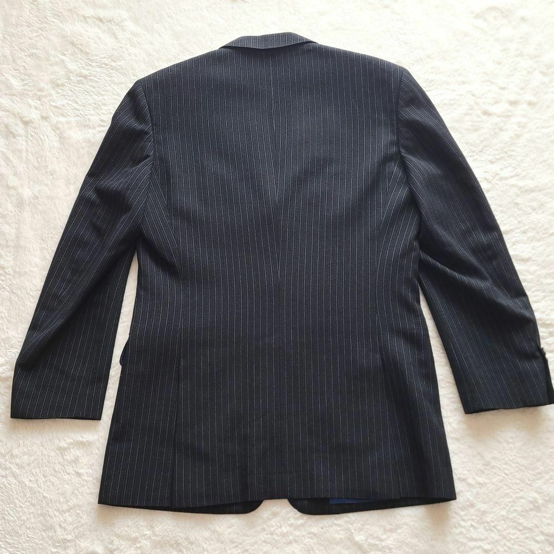 Paul Smith ポールスミス スーツセットアップ 黒色 ストライプ XL