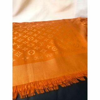 ヴィトン(LOUIS VUITTON) ストール/パシュミナ(レディース)(オレンジ