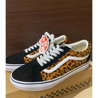 ヴァンズ(VANS)の23cm 【VANS】オールドスクール  レオパード ×ブラック×ベージュ(スニーカー)