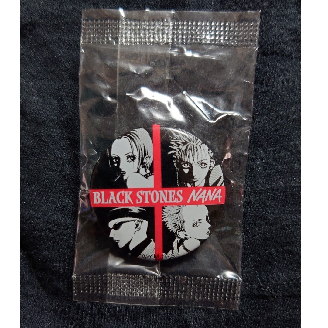 矢沢あい NANA ナナ 新品 缶バッジ BLACK STONES ブラスト