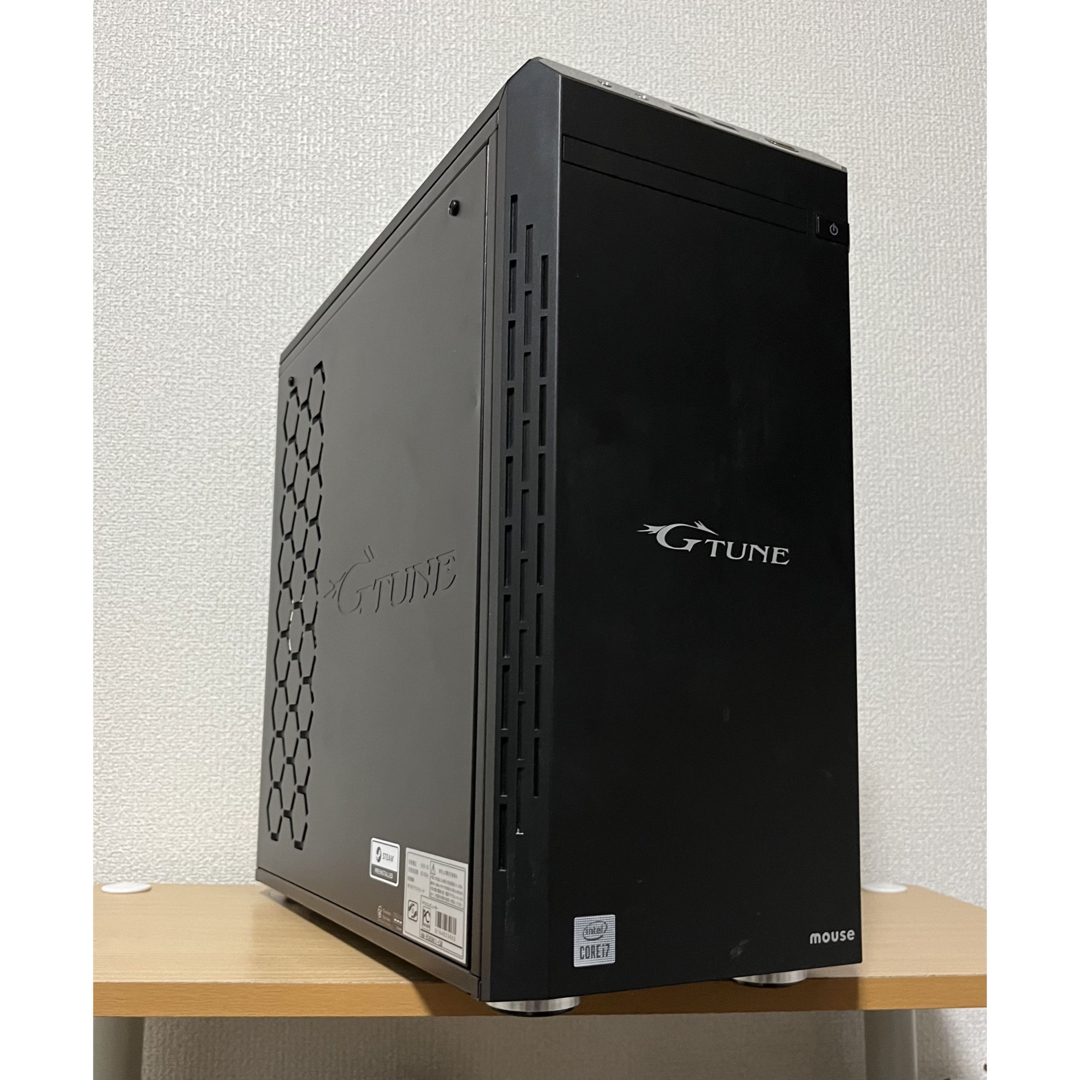 マウス ゲーミングPC i7-10700F/RTX3060/1TB SSD