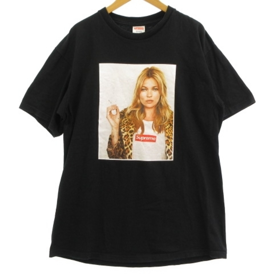 シュプリーム12SS ケイトモス フォトTシャツ カットソー L ■GY1271cm袖丈