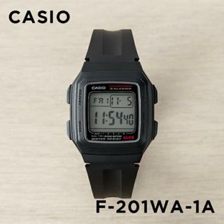 カシオ(CASIO)の【並行輸入品】【日本未発売】CASIO STANDARD カシオ スタンダード F-201WA-1A 腕時計 時計 ブランド メンズ レディース キッズ 子供 男の子 女の子 チープカシオ チプカシ デジタル 日付 ブラック 黒 海外モデル 送料無料(腕時計(デジタル))