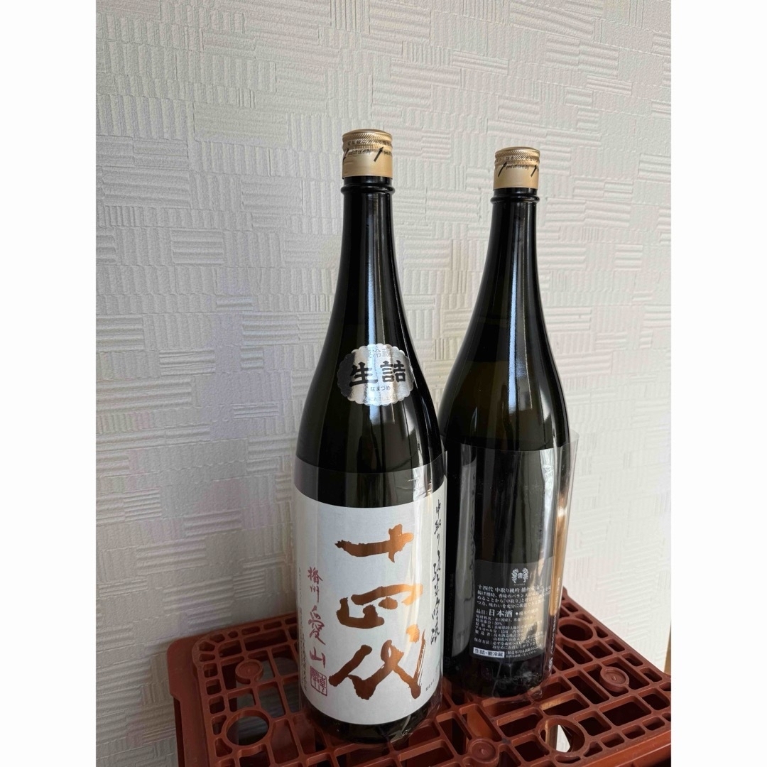 十四代 1800ml 日本酒　21年10月　フィルム付　中取り純米吟醸　播州愛山