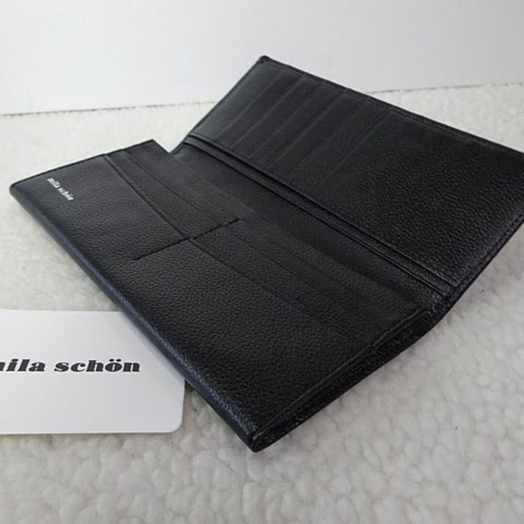 mila schon(ミラショーン)の【新品/本物】mila schon(ミラ・ショーン)長財布（黒） メンズのファッション小物(長財布)の商品写真