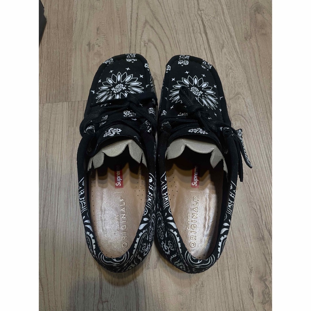 19ss supreme clarks bandana wallabee us8