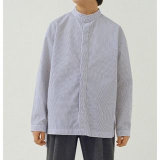 ザラキッズ(ZARA KIDS)の新品 ZARA KIDS オーバーサイズ テーラードシャツ 160 長袖シャツ(Tシャツ/カットソー)