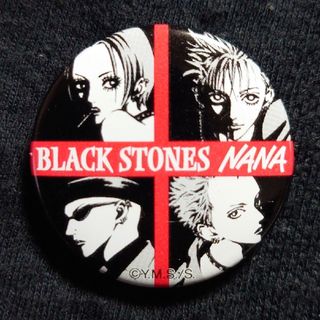 シュウエイシャ(集英社)の矢沢あい NANA ナナ 未使用品 缶バッジ BLACK STONES ブラスト(バッジ/ピンバッジ)