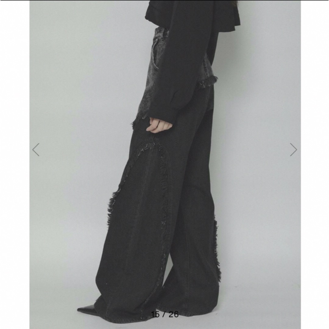 melt. - MELT THE LADY switched denim pantsの通販 by riri's melt. - MELT THE LADY switched denim pantsの通販 by riri's