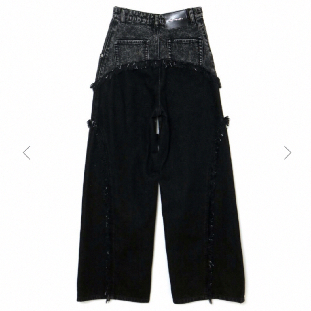 melt. - MELT THE LADY switched denim pantsの通販 by riri's melt. - MELT THE LADY switched denim pantsの通販 by riri's