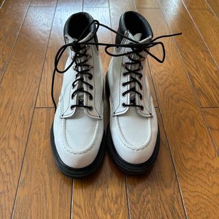 レッドウィング(REDWING)の【値下げ】 RED WING SHOES × BEAMS BOY 白 23cm(ブーツ)