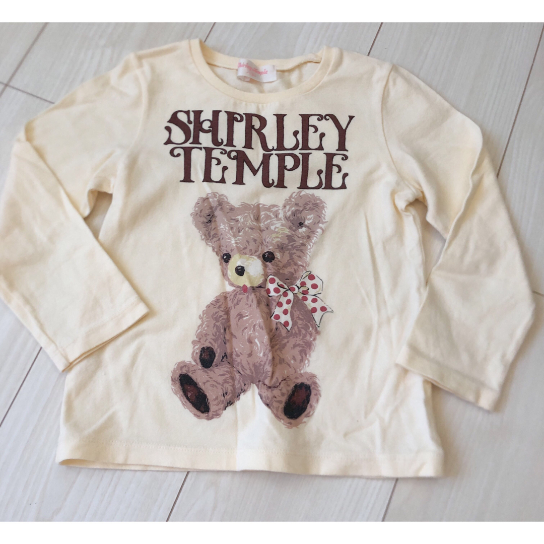 Shirley Temple(シャーリーテンプル)の110 長袖  キッズ/ベビー/マタニティのキッズ服女の子用(90cm~)(Tシャツ/カットソー)の商品写真