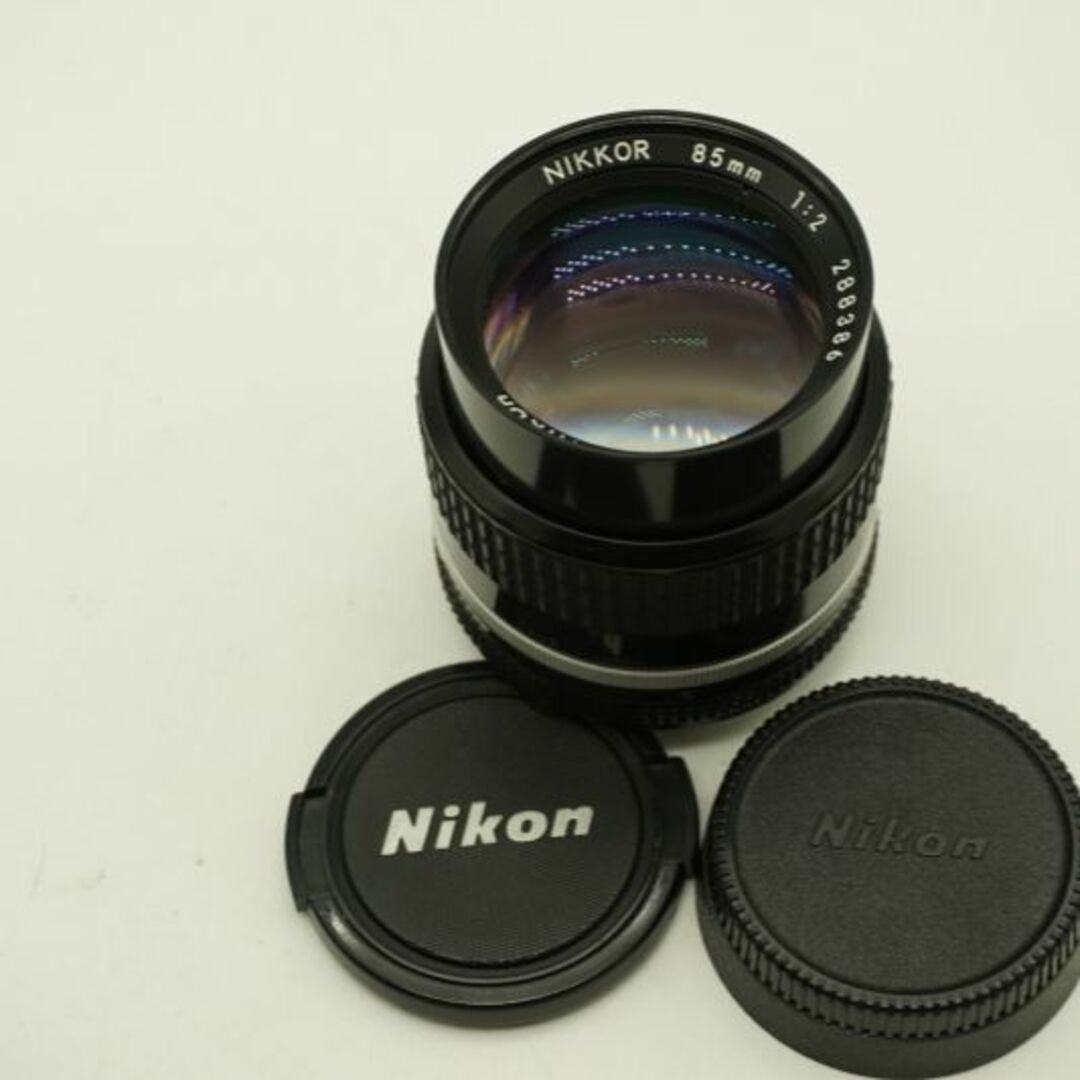 8542 良～美品 Nikon NIKKOR Ai-s 85mm F2