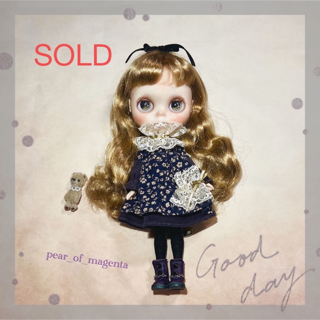 ドールアウトフィットSOLD ♡ブライス　アウトフィット　ワンピース　セット