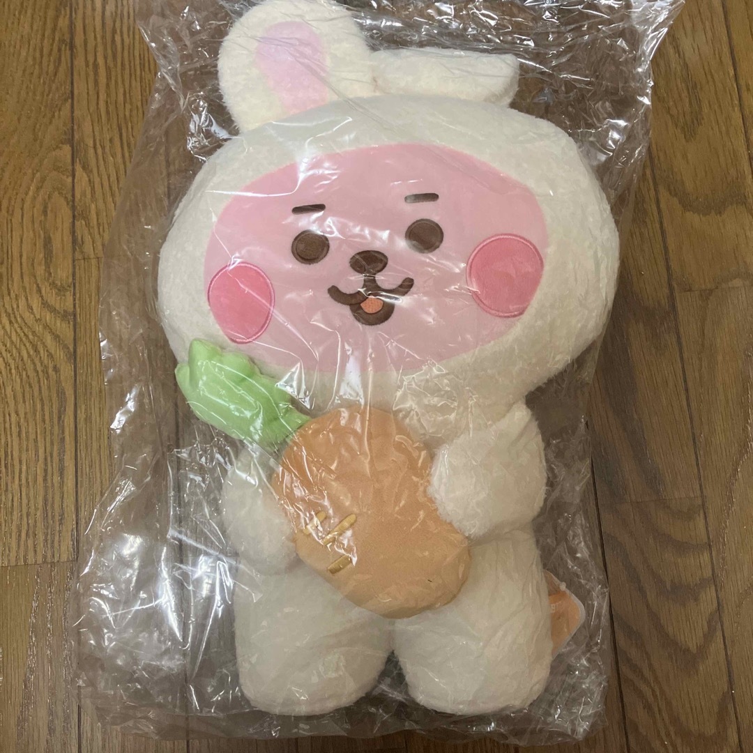 BT21_BABYRabbitたっとんぬいぐるみCOOKY Lサイズ