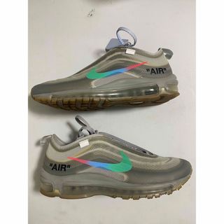 オフホワイト(OFF-WHITE)のOFF-WHITE × NIKE AIR MAX 97 GREY(スニーカー)