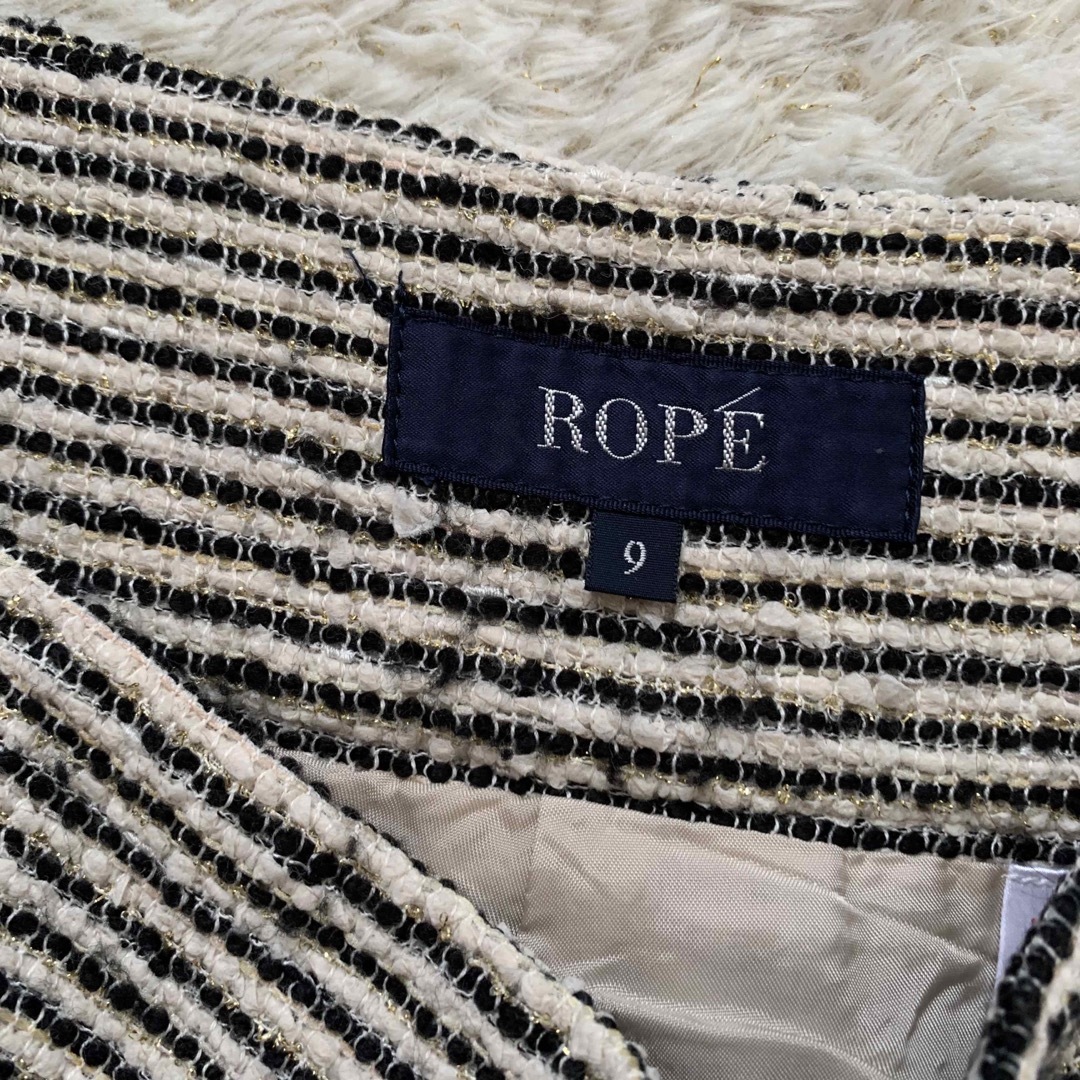 ROPE’(ロペ)のROPE ロペ　ツイード　ショートパンツ　ラメ糸　上品 レディースのパンツ(ショートパンツ)の商品写真