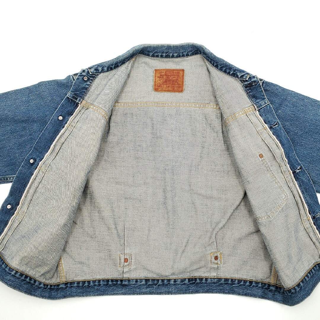 古着市場JARKET日本製ファースト◆Levi's 71506XX◆40復刻Gジャン1stL 169