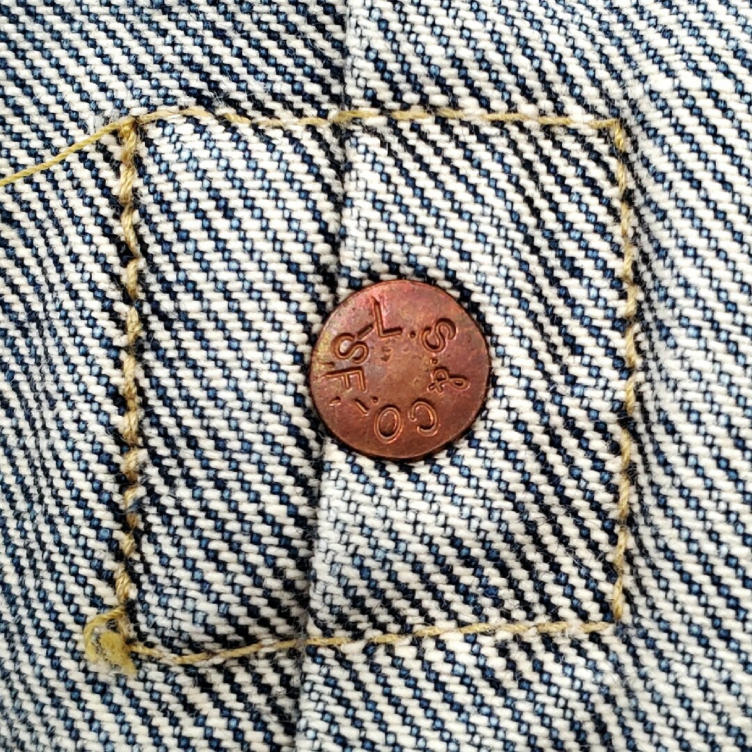 日本製ファースト◆Levi's 71506XX◆40復刻Gジャン1stL 169