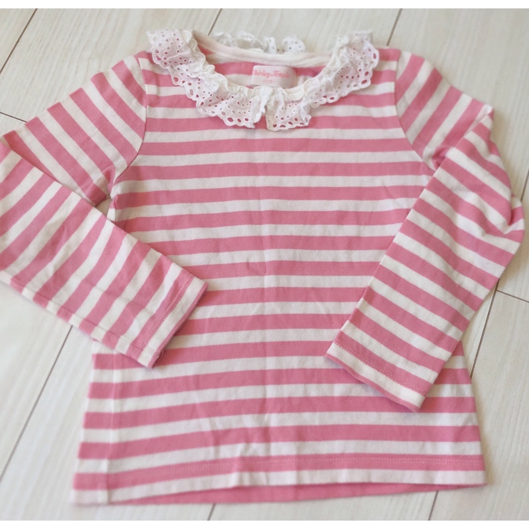 Shirley Temple(シャーリーテンプル)の110 長袖 キッズ/ベビー/マタニティのキッズ服女の子用(90cm~)(Tシャツ/カットソー)の商品写真