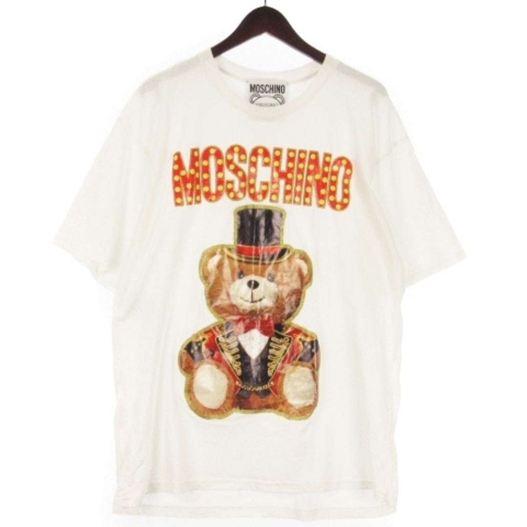 MOSCHINO - モスキーノ MOSCHINO テディベア プリント Tシャツ 半袖