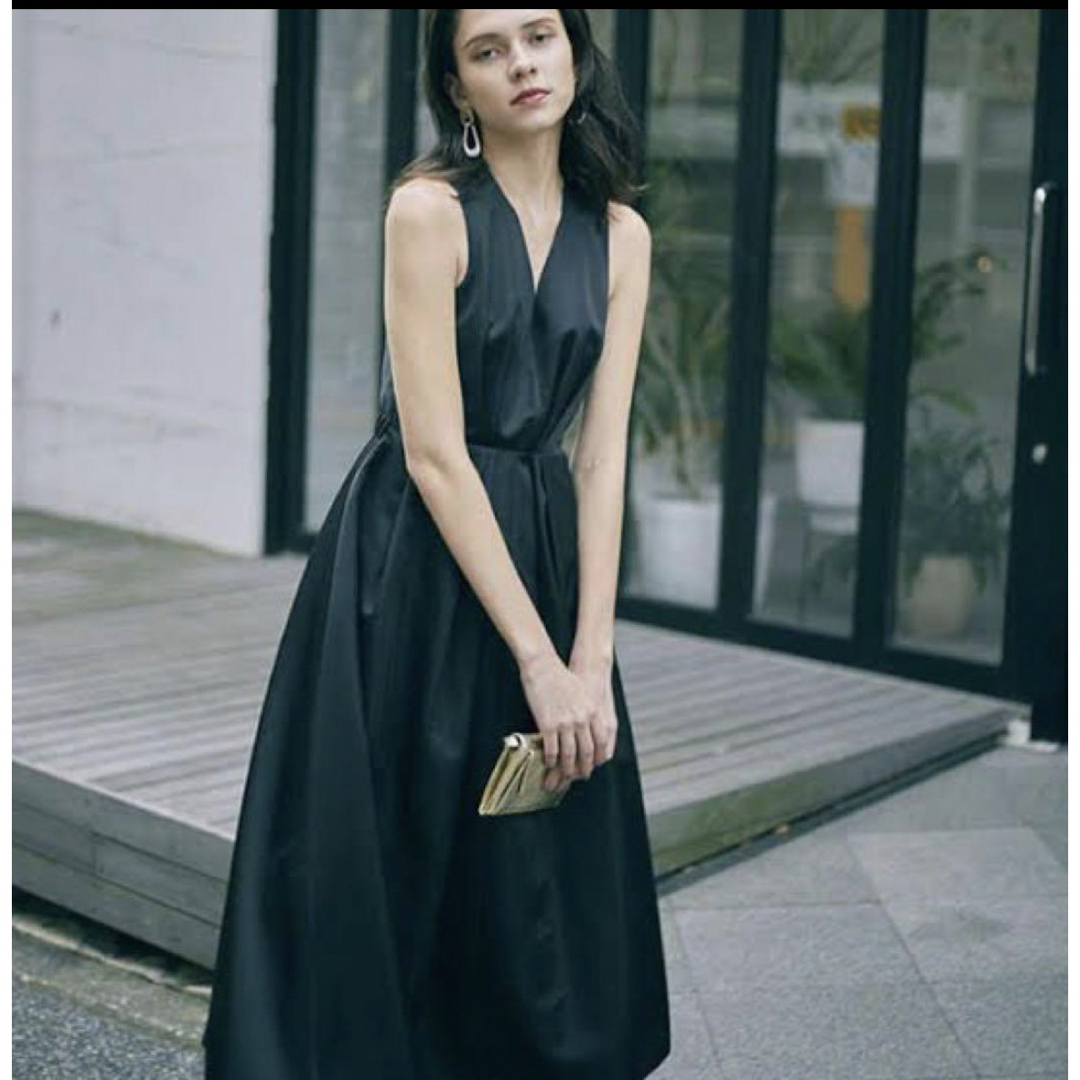 【美品】Ameri VINTAGE　LADY TUCK FLARE DRESS