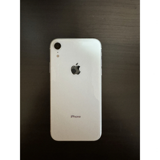 アイフォーン(iPhone)のiPhone XR ホワイト 64GB(スマートフォン本体)