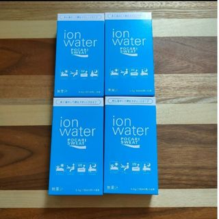 オオツカセイヤク(大塚製薬)のポカリスウェット イオンウォーター 粉末 パウダー  180ml 4箱(ソフトドリンク)