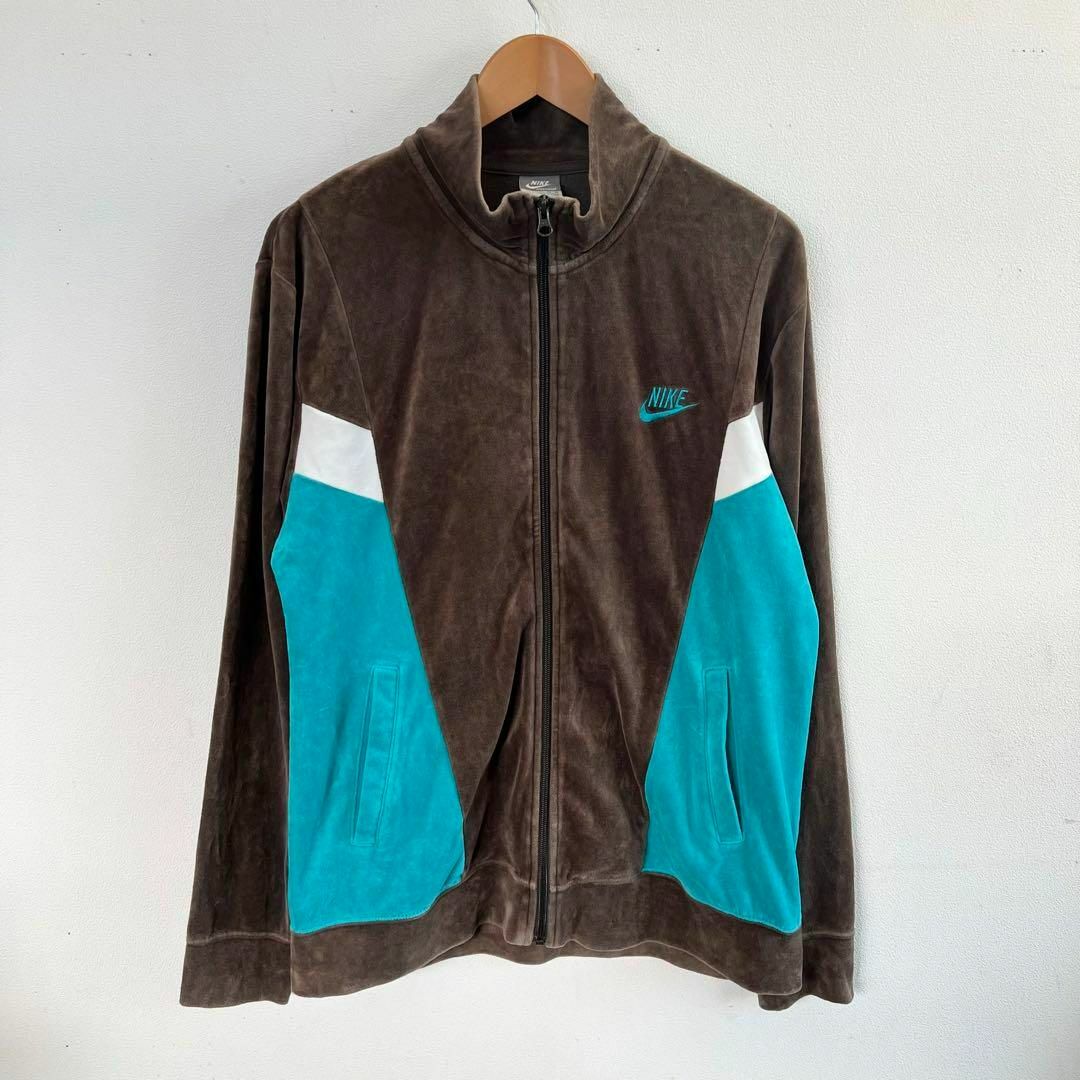 NIKE ナイキ トラックジャケット ベロアジャージ XL-