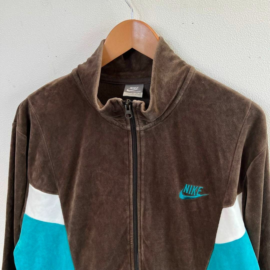 NIKE ナイキ トラックジャケット ベロアジャージ XL-