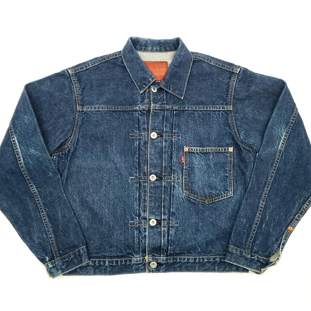 日本製ファースト濃紺◆Levi's 71506XX◆38復刻Gジャン1st 30