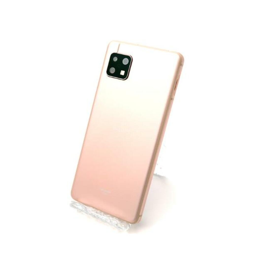 SIMロック解除済み AQUOS sense5G SHG03 64GB ライトカッパー au Aランク 本体【ReYuuストア】