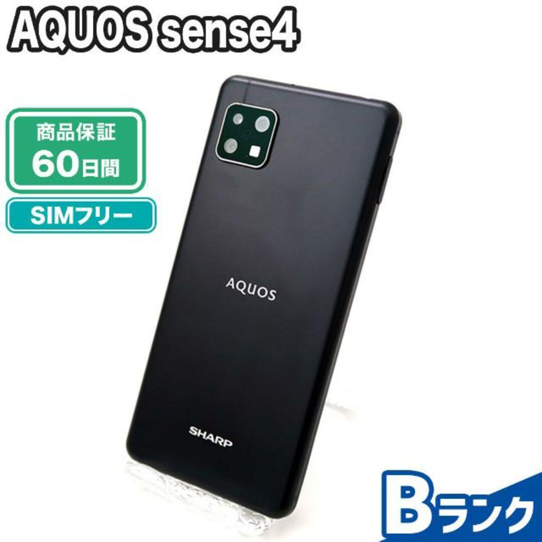 [新品] AQUOS sense4 SH-M15 ブラックsimフリー