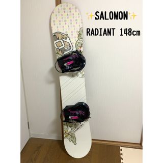 SALOMON RADIANT 148cm スノーボード レディース